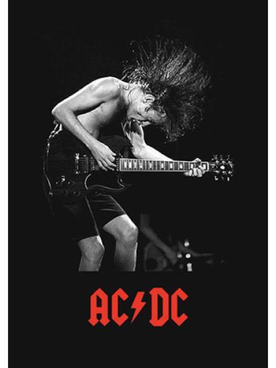 Takeposition Φούτερ AC/DC σε Μαύρο χρώμα