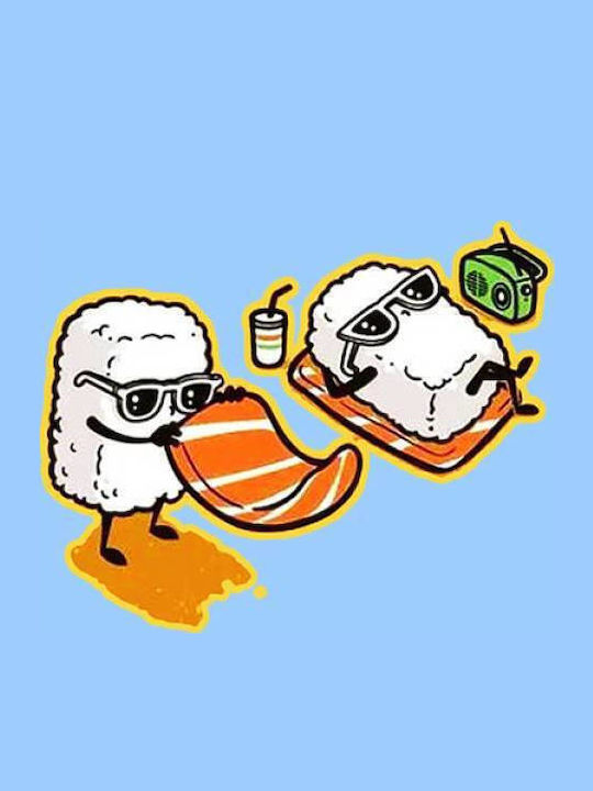 Takeposition Summer Sushi T-shirt Beige