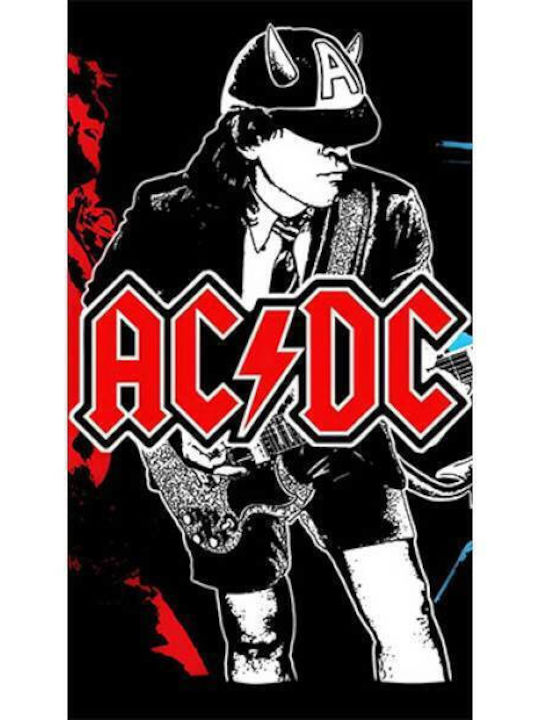 Takeposition Φούτερ με Κουκούλα AC/DC H-cool σε Μαύρο χρώμα