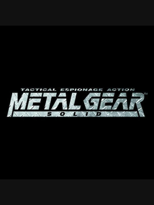 Takeposition Φούτερ Ζακέτα με Κουκούλα Z-cool Game Metal Gear Solid Logo σε Μαύρο χρώμα