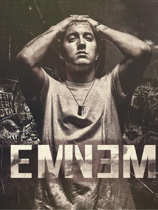 Takeposition H-cool Femeiesc Hanorac cu glugă Eminem Negru