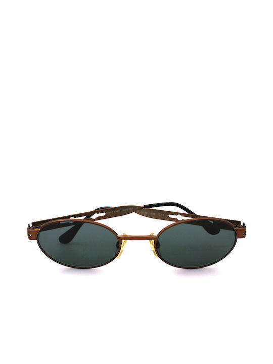 Babylon Sunglasses with Brown Metal Frame and Brown Lens B113 C57