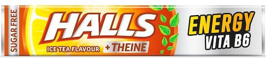 Halls Candies Energy Vita V6 with Flavor Ice Tea No Added Sugar 20pcs 32gr