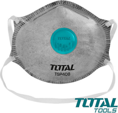 Total Disposable Protective Mask FFP2 with Valve Gray 1pcs