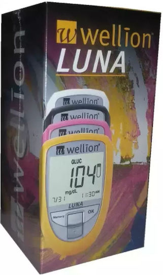 Wellion Luna Trio Blood Glucose Monitor White