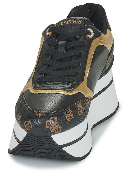 Femei Flatforms Adidași Negre