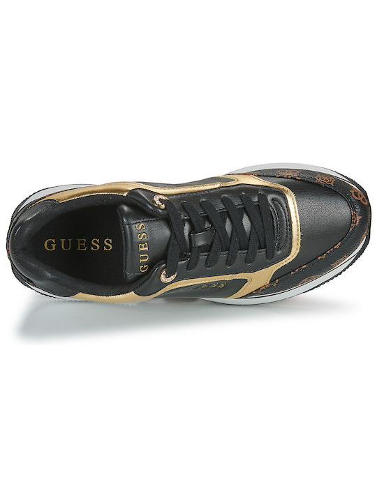 Femei Flatforms Adidași Negre