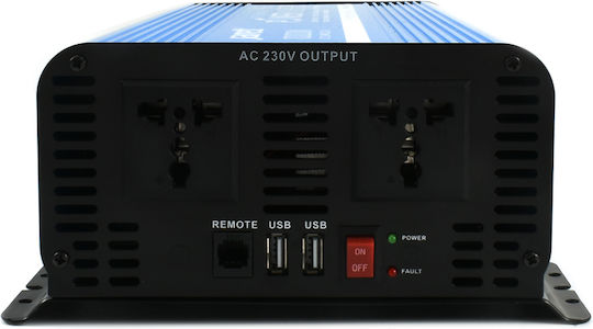 Jarrett JDAS-1000W Καθαρού Ημιτόνου Inverter Ισχύος 1000W (Μονοφασικό)
