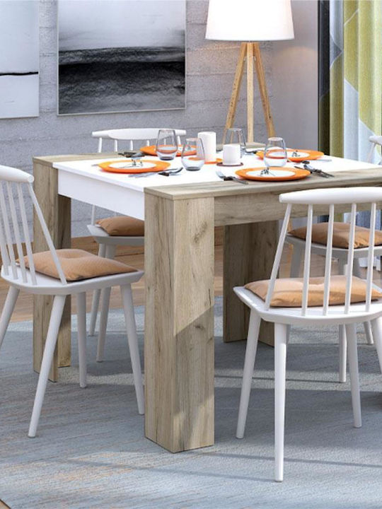 Carrara Table Dining Room Wooden 104x90.5x74.5cm