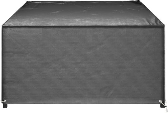 vidaXL Waterproof Sofa Cover Black 315x160x75cm