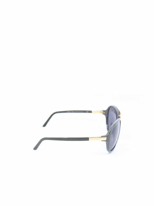 Dolce & Gabbana Men's Sunglasses with Grey Horn-Rimmed Frame and Grey Lenses DG6044 79587