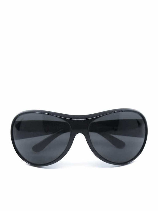 Ralph Lauren Unisex Sunglasses with Black Plastic Frame and Black Lens RL8002 5001/87