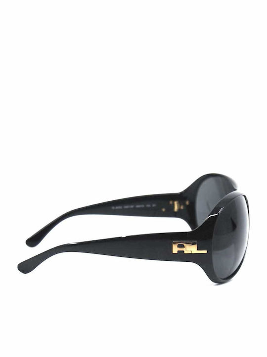 Ralph Lauren Unisex Sunglasses with Black Plastic Frame and Black Lens RL8002 5001/87