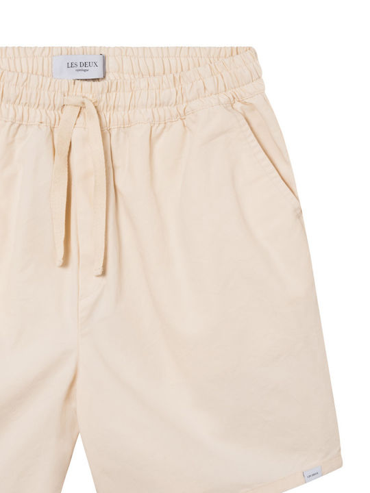 Les Deux Sportliche Herrenshorts Beige