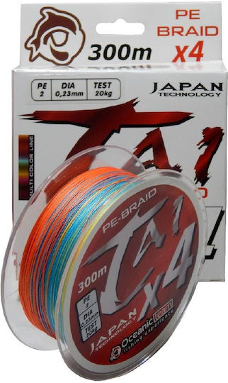 Oceanic Team Tai x8 Fishing Filament 500m / 0.23mm