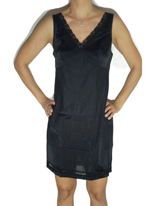 Elizabeth George Summer Women's Nightdress Black