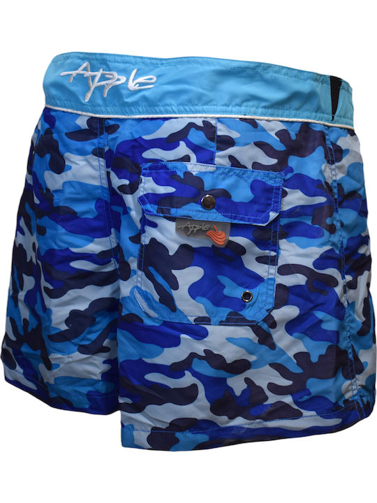0910119 Ανδρικό Μαγιό Σορτς Navy Μπλε Camo