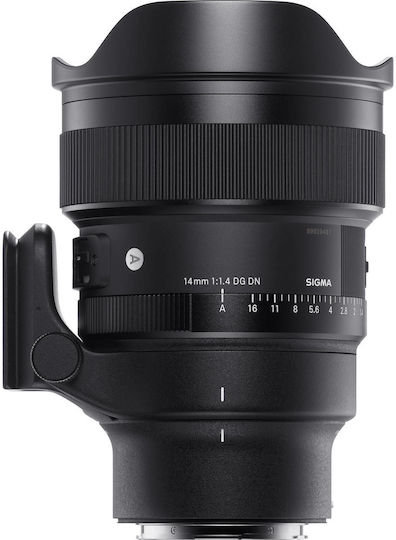 Sigma Full Frame Camera Lens 14mm f/1.4 DG DN Art Ultra-Wide Zoom for Leica L Mount Black