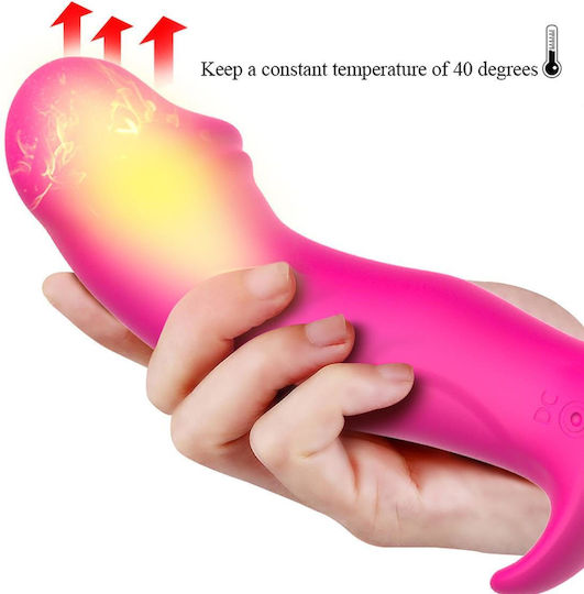 Kinksters Mini Δονητής Μασάζ με Απομακρυσμένο Έλεγχο 12cm Ροζ