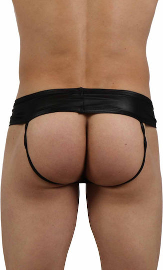 Soiemio Ανδρικό Εσώρουχο Jockstrap Μαύρο