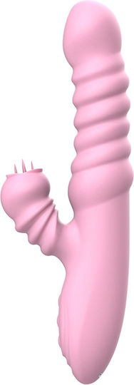 Kinksters Δονητής Rabbit 24cm Ροζ