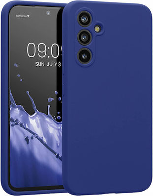 KWmobile 5G Silicone Back Cover Blue (Galaxy A54)