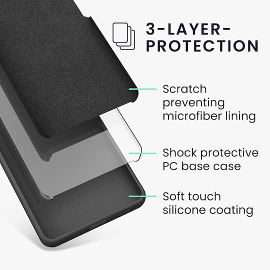KWmobile 5G Back Cover Σιλικόνης Πράσινο (Galaxy A54)