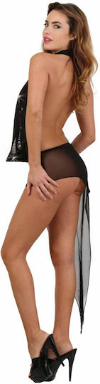 Soiemio Costum Sexy Rochie Neagră