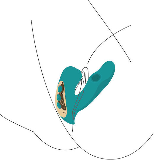 Xocoon Vibrator G-Spot 20cm Turquoise