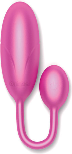 Oninder Mini Δονητής Egg με Απομακρυσμένο Έλεγχο 7cm Ροζ
