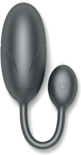 Oninder Mini Δονητής Egg με Απομακρυσμένο Έλεγχο 7.5cm Μαύρος