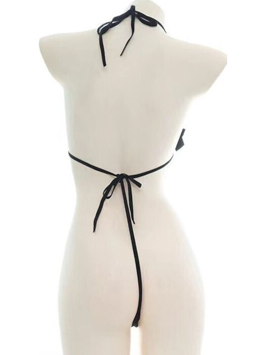 Kinksters Sexy Κορμάκι Μαύρο