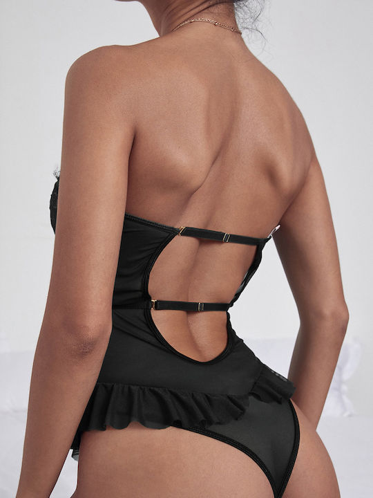 La Lolita Amsterdam Sexy Bodysuit Schwarz
