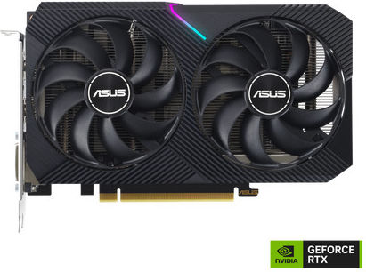 Asus GeForce RTX 3050 8GB GDDR6 Dual V2 OC Graphics Card