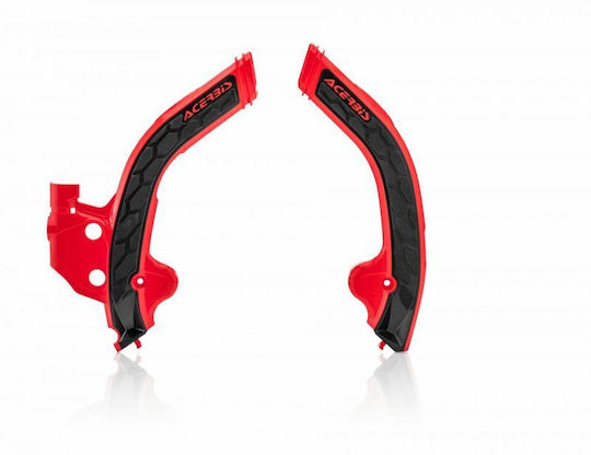 Acerbis X-Grip Motorrad-Rahmenschutz Rot