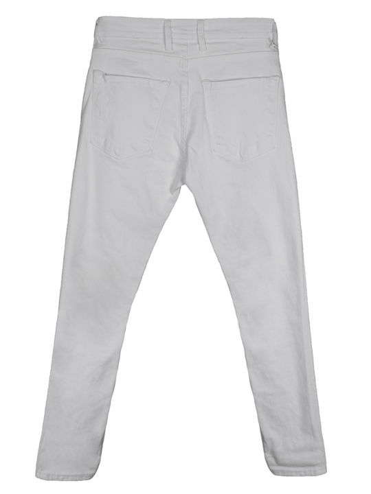 Free Wear Men's Jeans Pants White