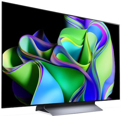 LG Smart Τηλεόραση 48" 4K UHD OLED Evo OLED48C34LA HDR (2023)