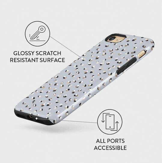Burga Fashion Tough Back Cover Plastic / Silicone Multicolour (iPhone SE 2022/2020)