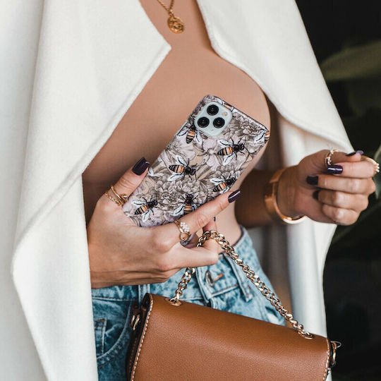 Burga Fashion Tough Back Cover Πλαστικό / Σιλικόνης Μπεζ (iPhone 13 Pro)