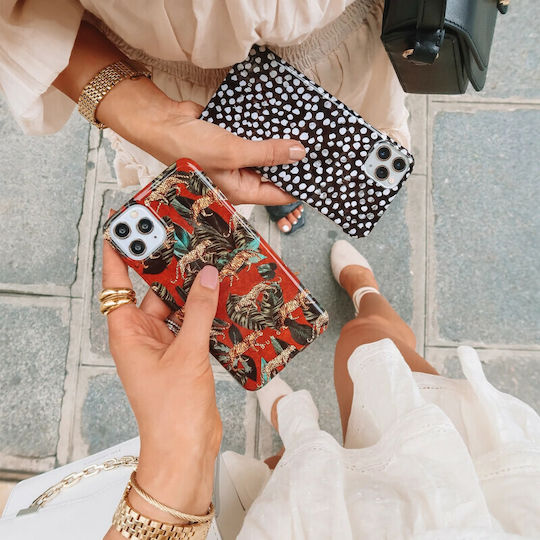 Burga Fashion Tough Back Cover Πλαστικό / Σιλικόνης Πολύχρωμο (iPhone SE 2022/2020)