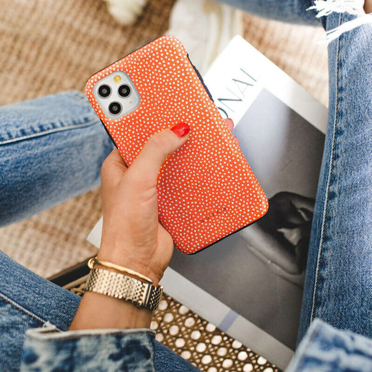 Burga Fashion Tough Back Cover Πλαστικό Πορτοκαλί (iPhone 14 Plus)