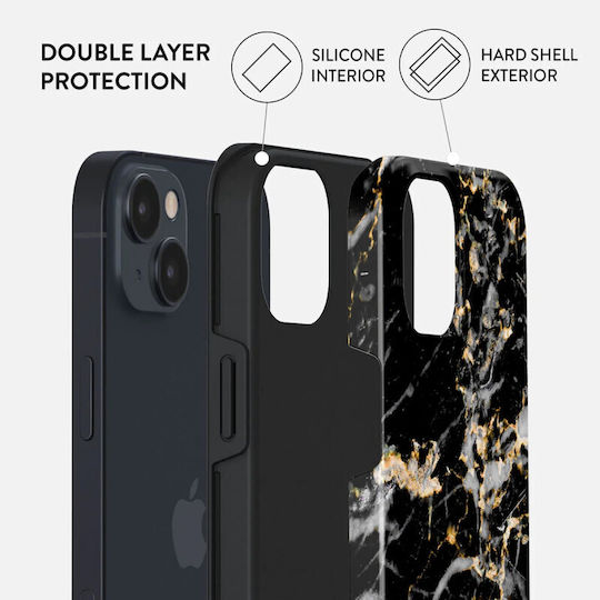 Burga Fashion Tough Back Cover Plastic Multicolour (iPhone 14 Plus)