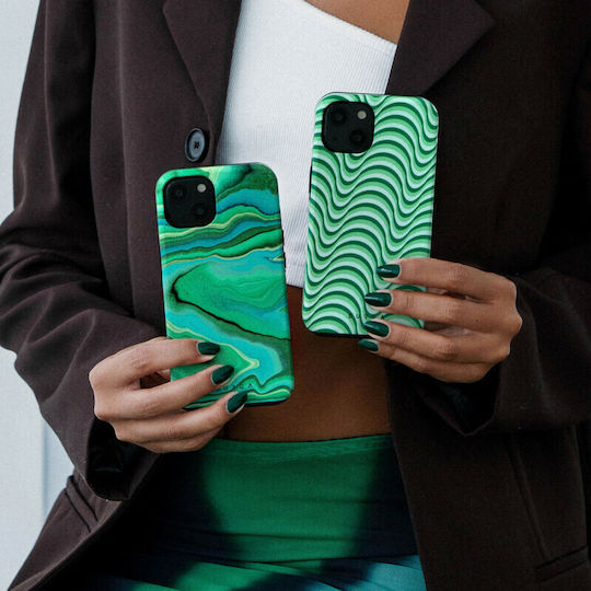 Burga Fashion Tough Back Cover Πλαστικό / Σιλικόνης Πράσινο (Galaxy S22 Ultra 5G)