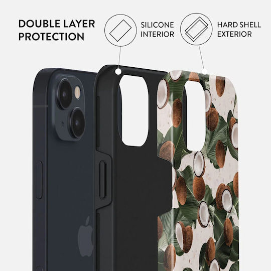 Burga Fashion Tough Back Cover Πλαστικό Πολύχρωμο (iPhone 14 Plus)
