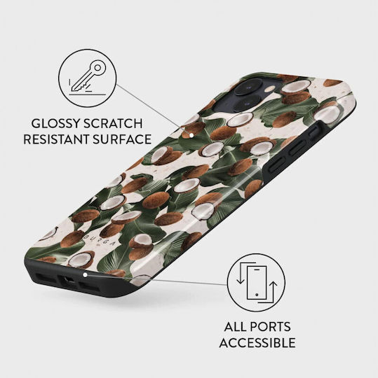 Burga Fashion Tough Back Cover Πλαστικό Πολύχρωμο (iPhone 14 Plus)