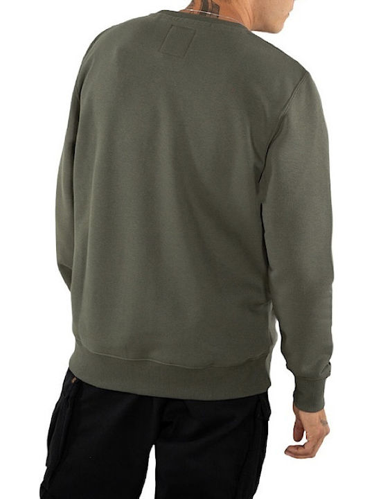 Alpha Industries Herren Sweatshirt Khaki