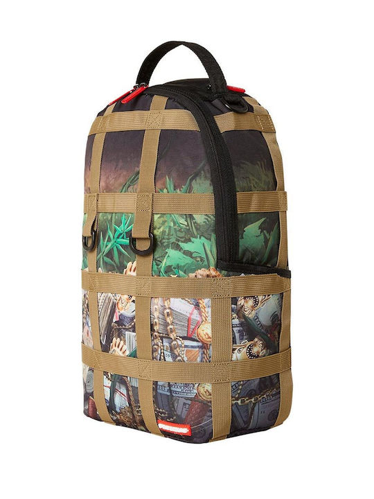 Sprayground DLXSR School Bag Backpack Junior High-High School Multicolour with Water Bottle Holder