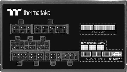 Thermaltake Toughpower GF A3 TT Premium Edition 650W Black Computer Power Supply Full Modular 80 Plus Gold
