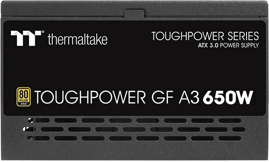 Thermaltake Toughpower GF A3 TT Premium Edition 650W Black Computer Power Supply Full Modular 80 Plus Gold