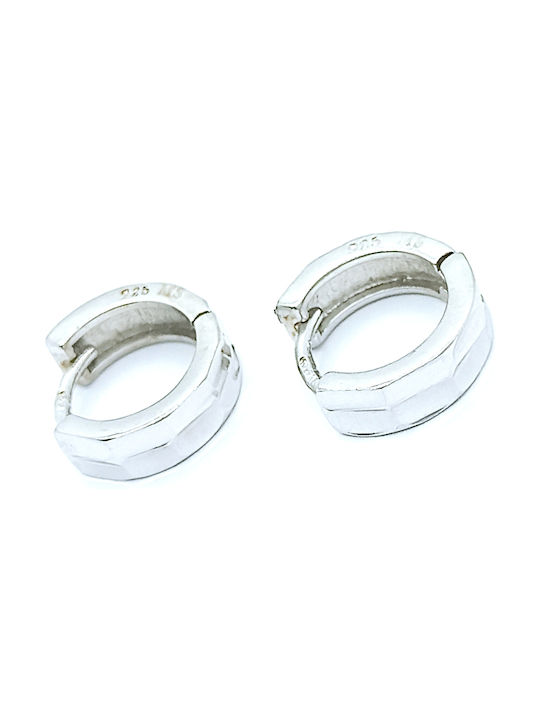 PS Silver Earrings Hoops made of Silver